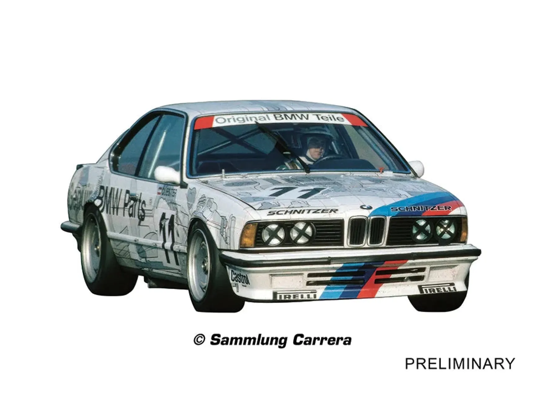 BMW 635 CSI "Schnitzer, Genuine BMW Parts, No.11" 24H Spa 1986