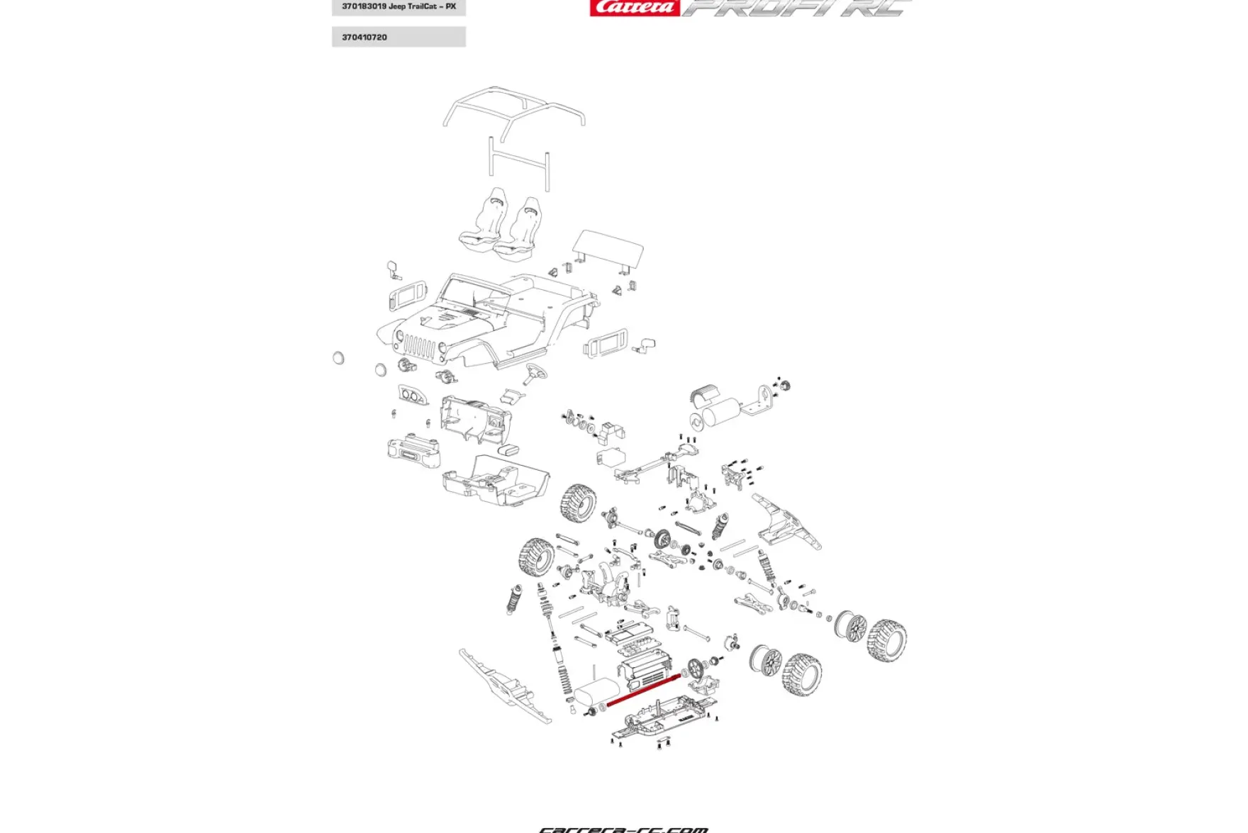 Center Dogbone - Profi RC