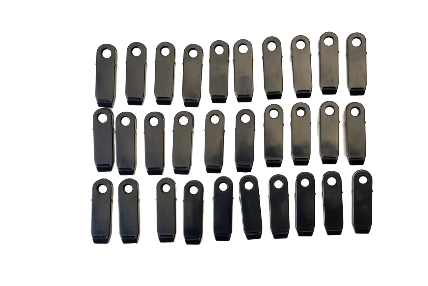 Clips for track screw connection
