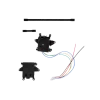 Complete unit front/rear + 2 shafts for Power Machine (183005)