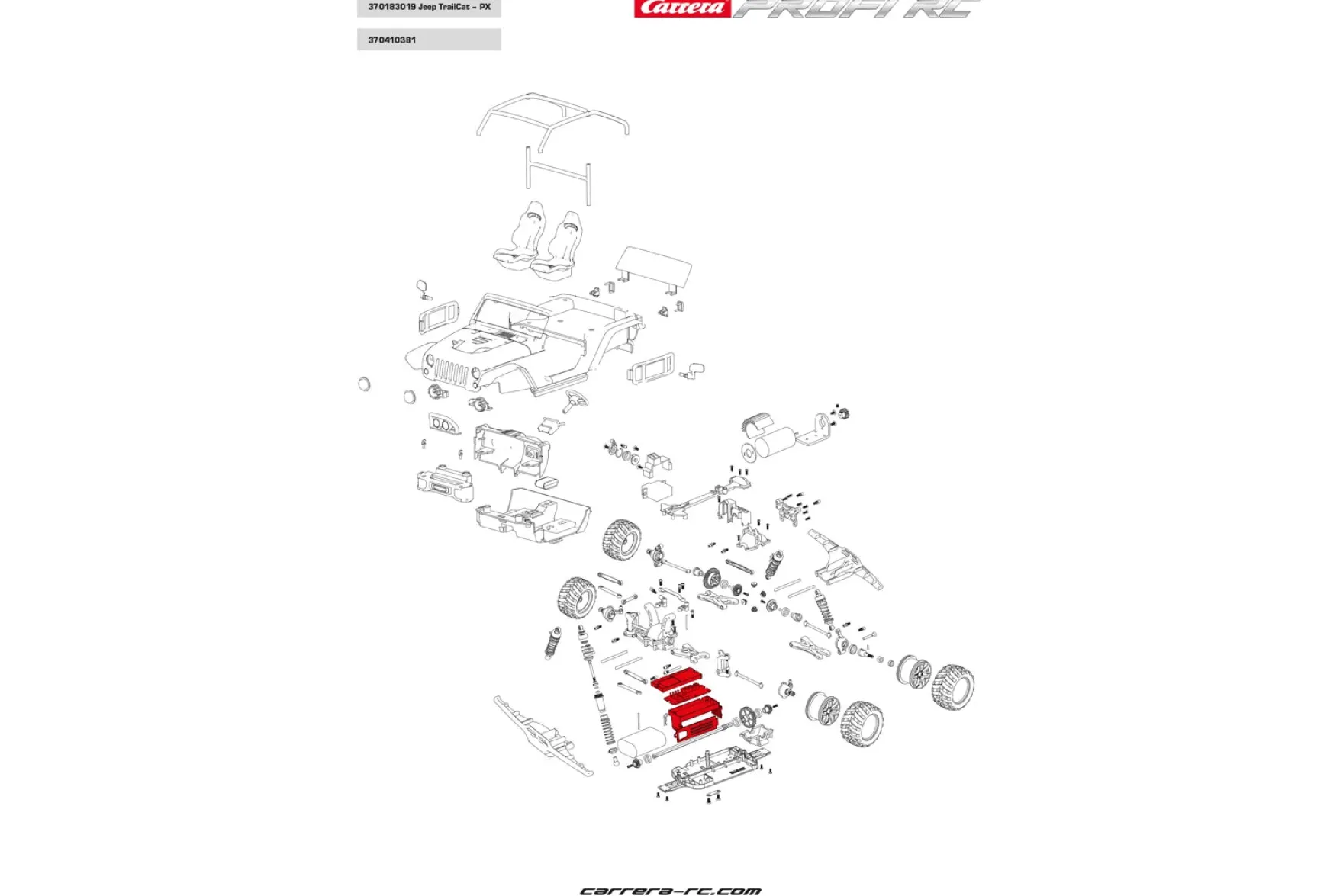 Controller unit/Receiver - Profi RC