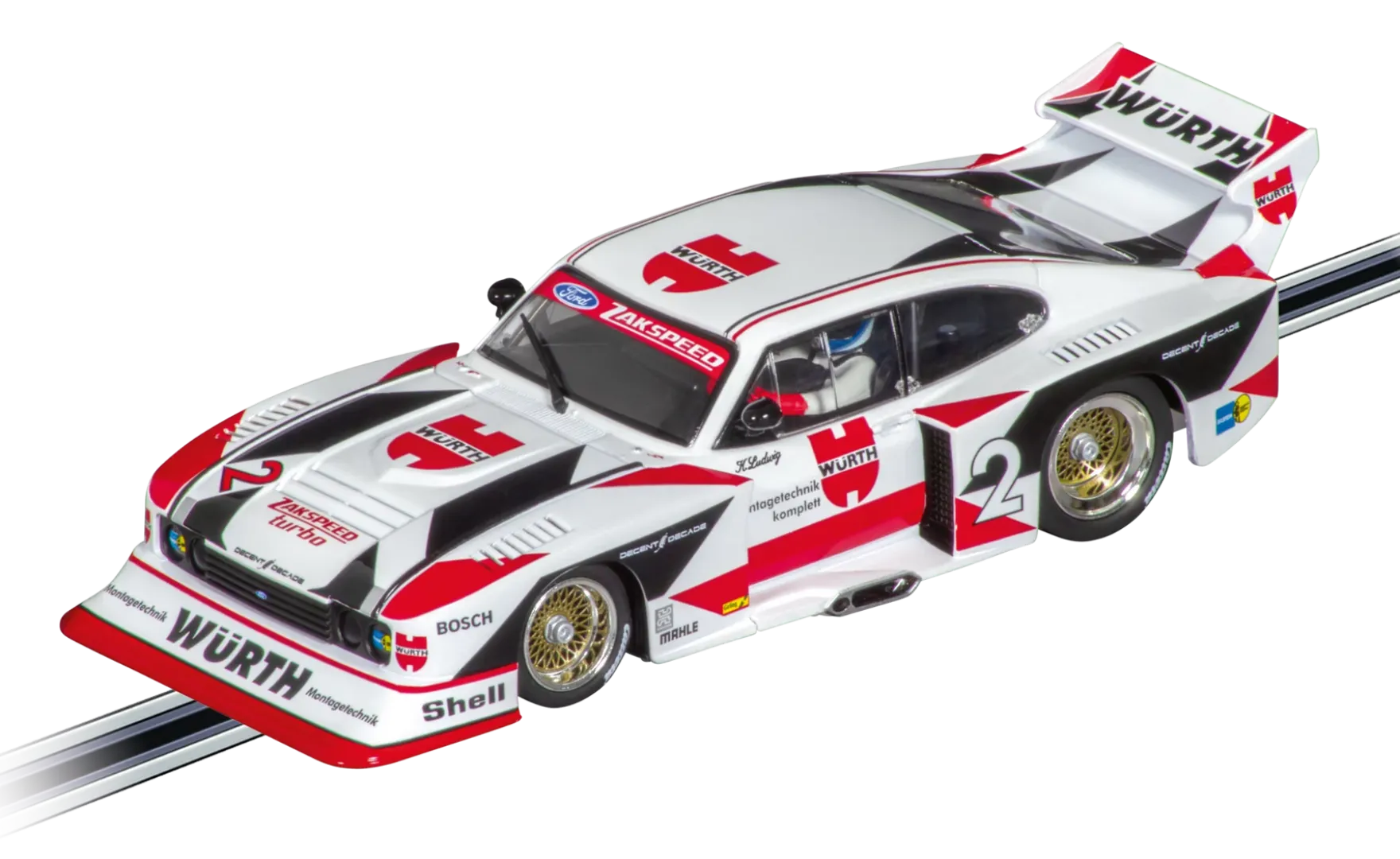 Ford Capri Zakspeed Turbo "Würth-Zakspeed-Team, No.2"