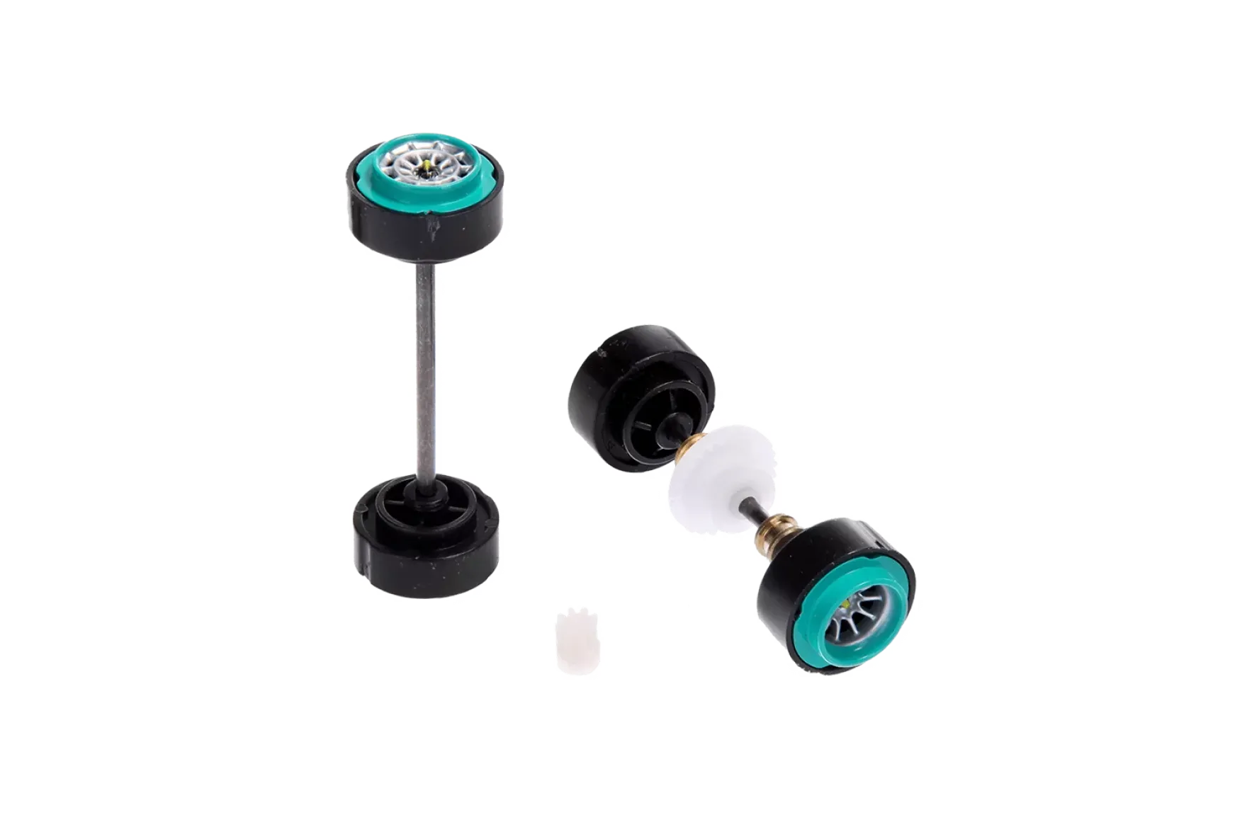 Front axles and rear axles for 27494, 27495, 30732, 30733