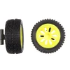 2 front wheels (tyres+wheel rims) + Wheel suspension for Neo Jumper II (201053)