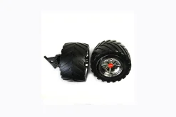 2 front wheels with rims & Wheel suspension for X-Treme (140006)