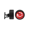 2 front wheels with rims + Wheel suspension for Turbo Fire (160108), Turbo Fire 2 (370160116)