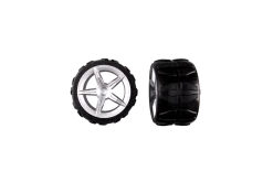 2 Front wheels with rims & Wheel suspension for 24hr Tow Truck (162076)