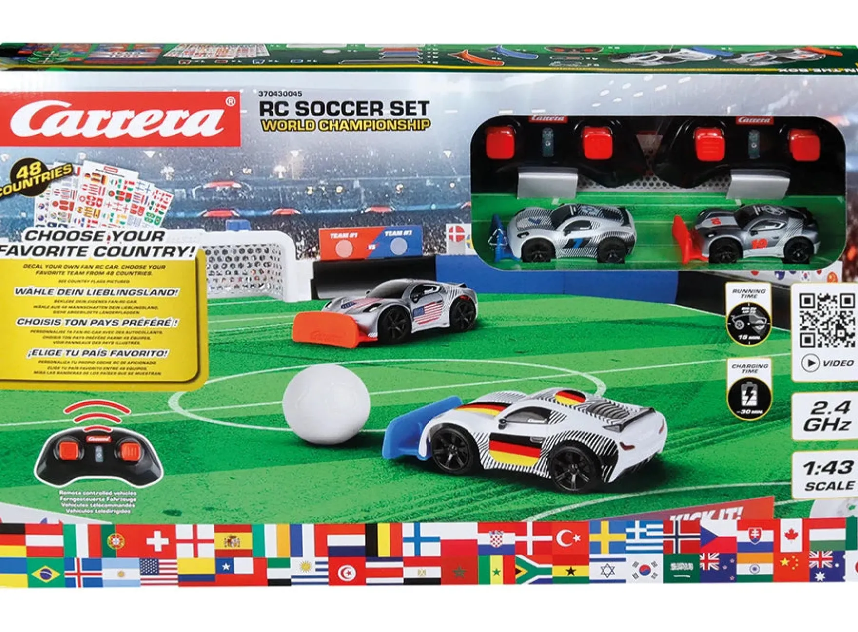 2,4GHz Carrera RC Soccer Set - World Championship