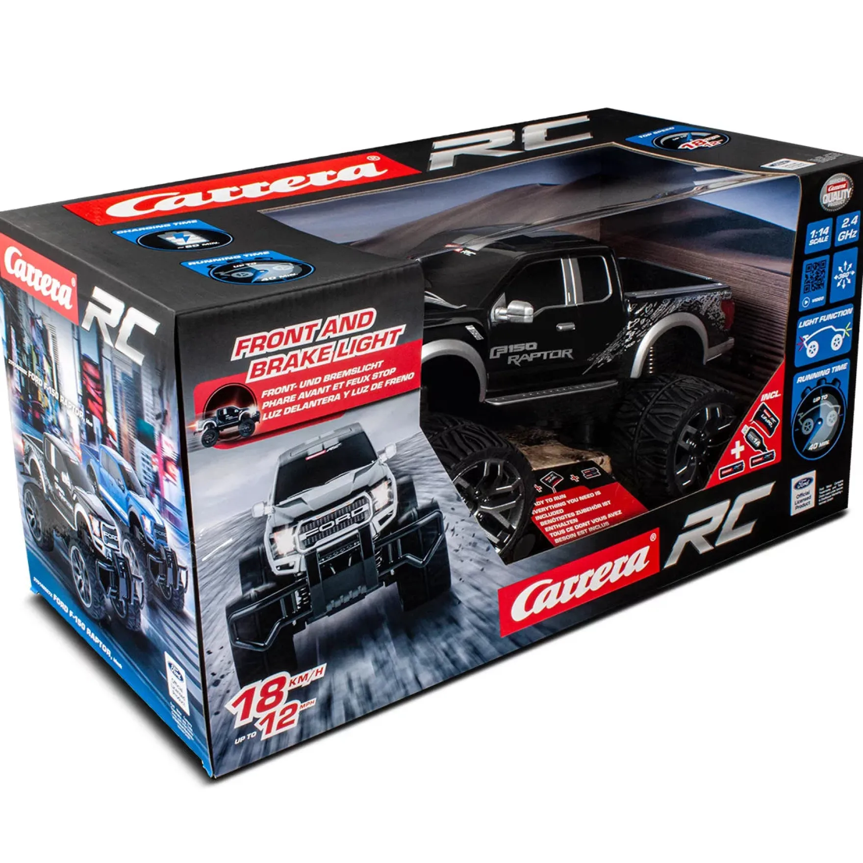 2,4GHz Ford F-150 Raptor, black