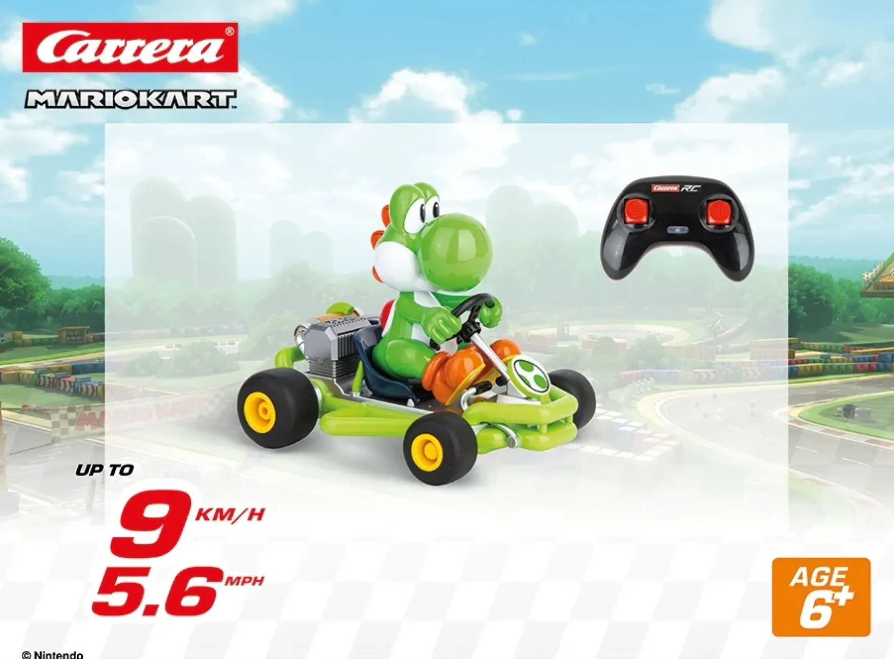 2,4GHz Mario Kart™ Pipe Kart, Yoshi