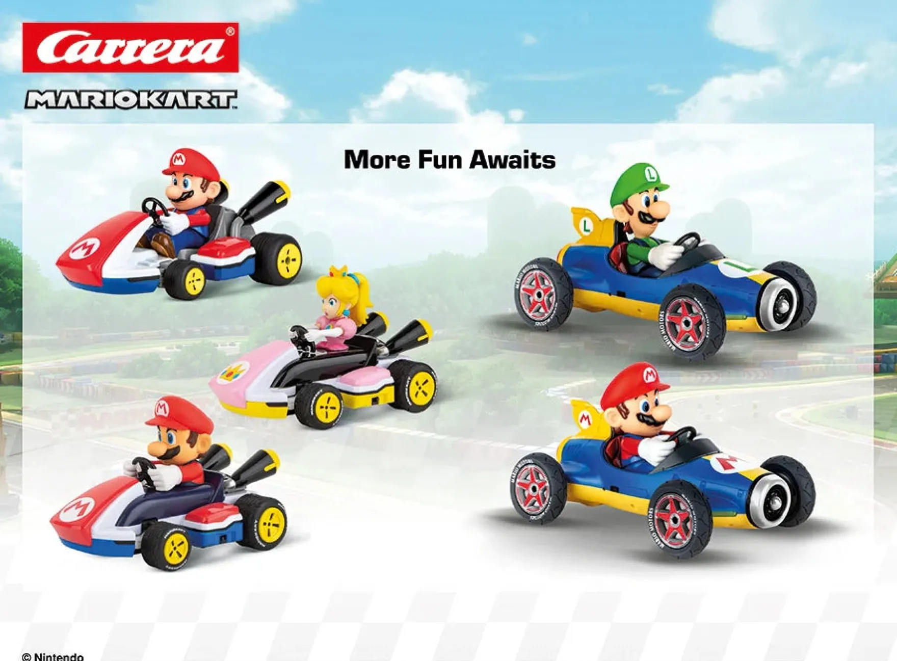 2,4GHz Mario Kart™ Race Kart 1:32, Yoshi