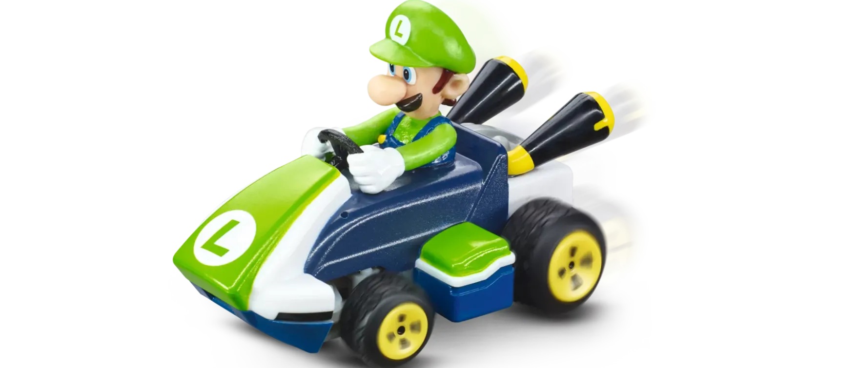 2,4GHz Mario Kart(TM) Mini RC, Luigi (Paperbox)