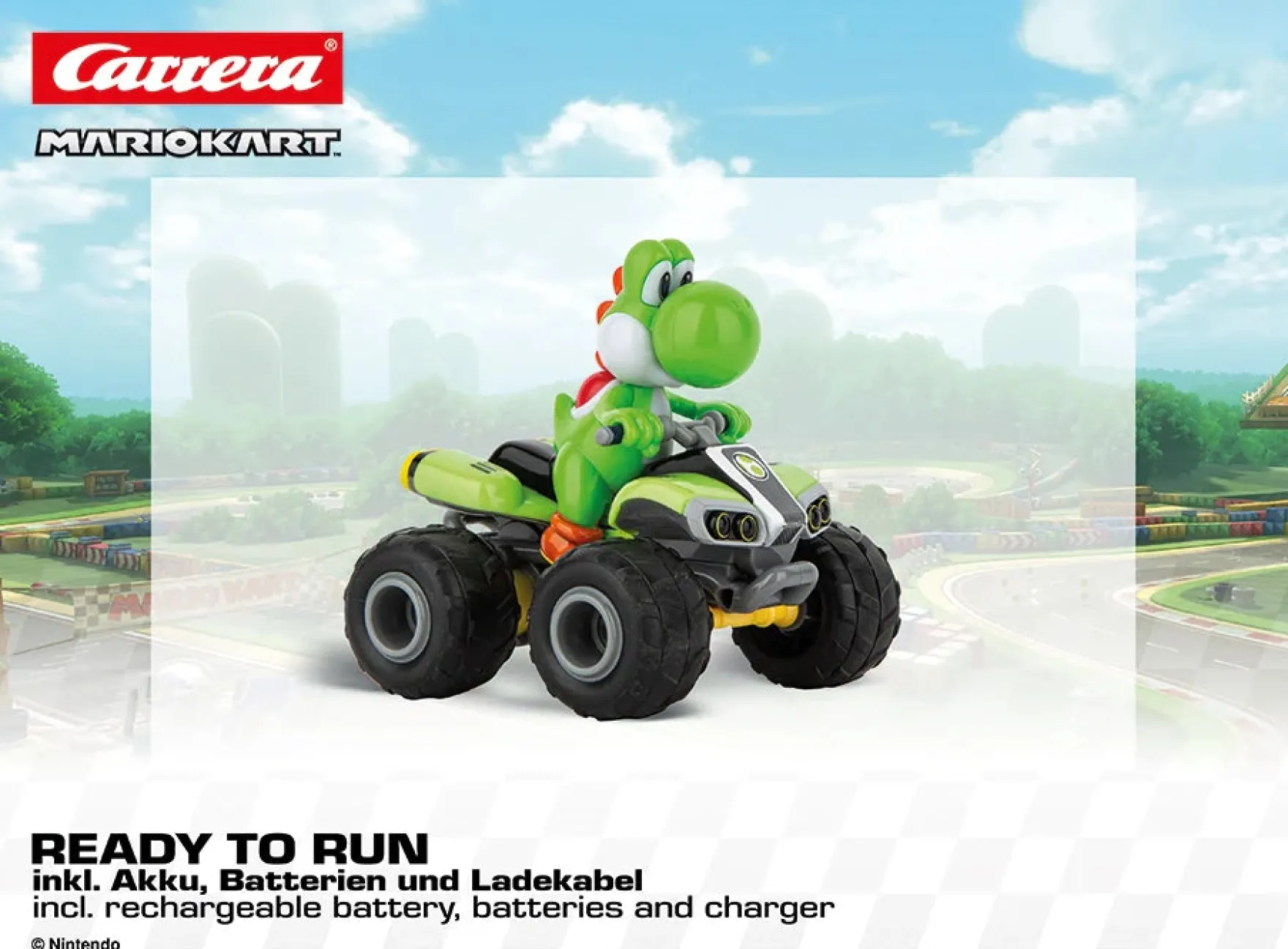 2,4GHz Mario Kart™, Yoshi - Quad 1:40