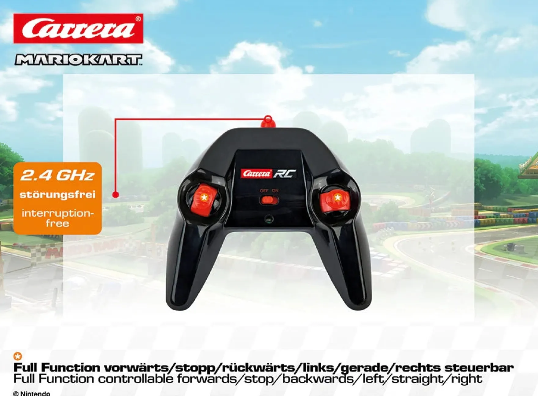 2,4GHz Mario Kart™, Yoshi - Quad
