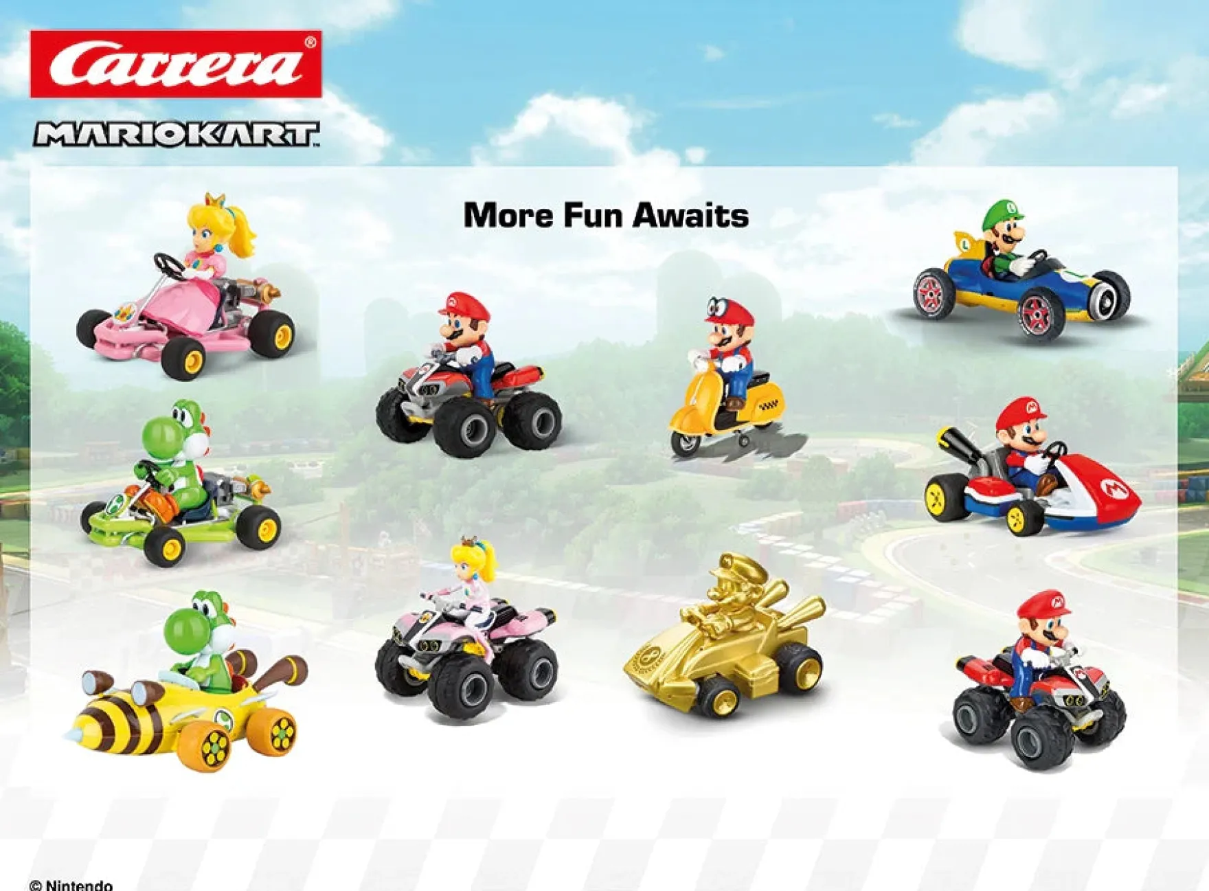 2,4GHz Mario Kart™, Yoshi - Quad