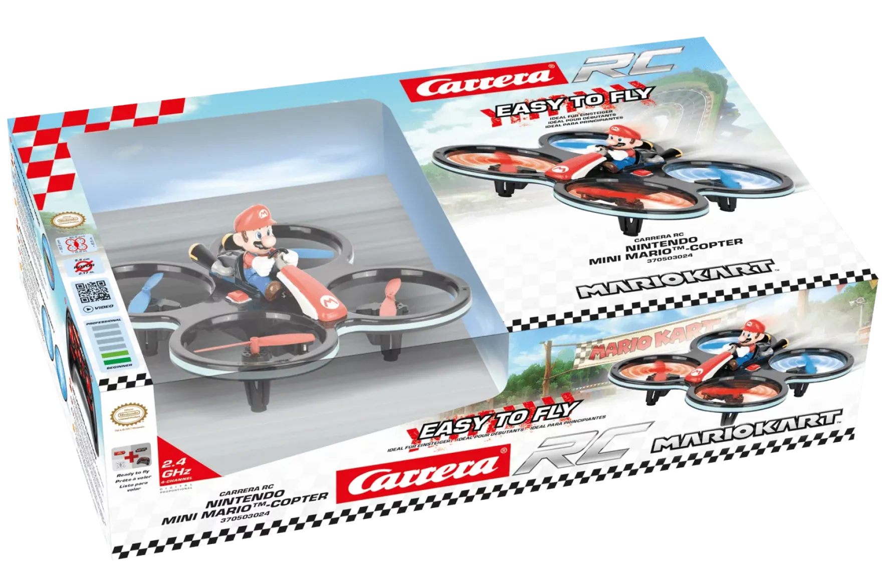2,4GHz Mini Mario-Copter