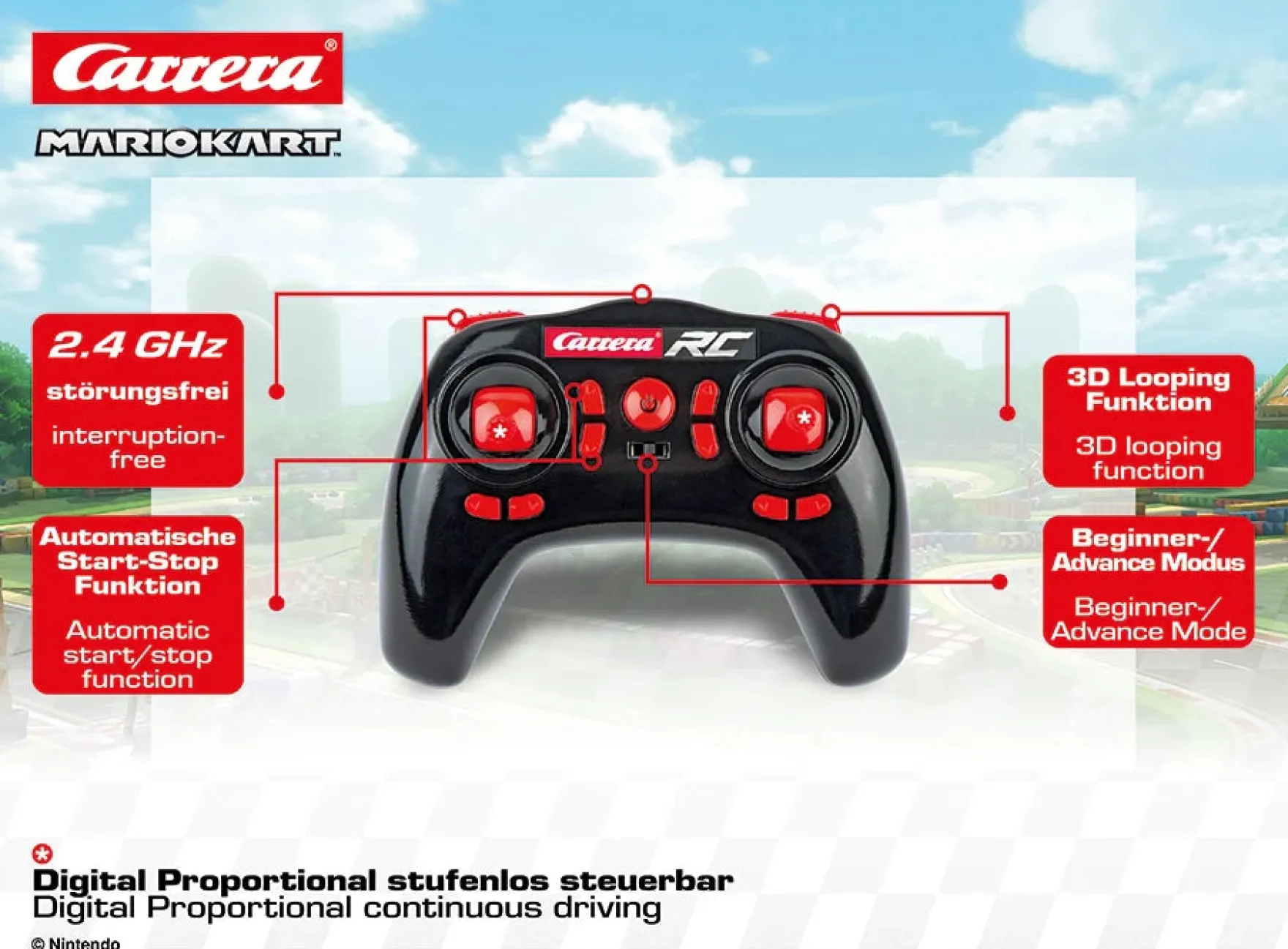 2,4GHz Mini Mario-Copter