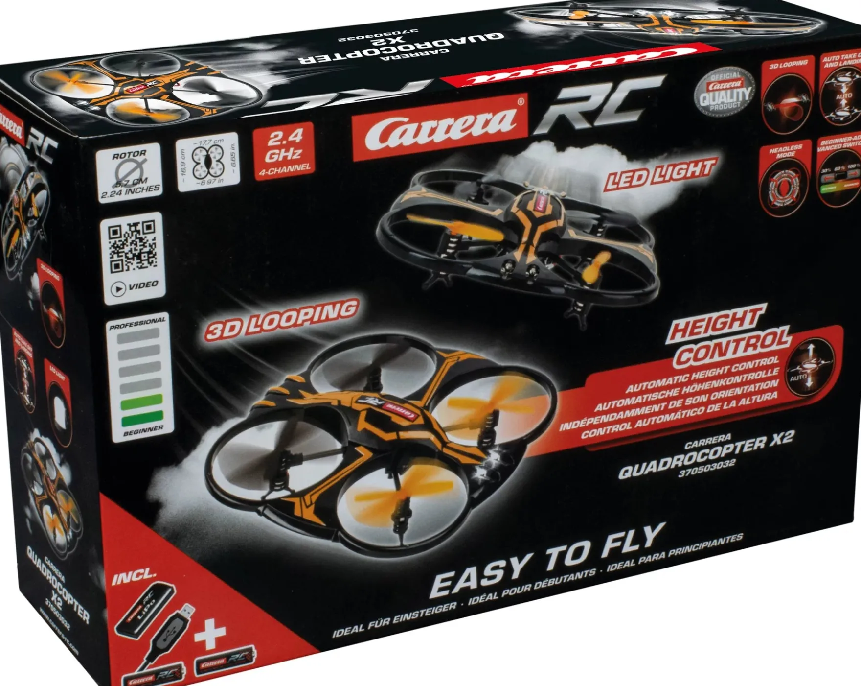 2,4GHz Quadrcopter X2