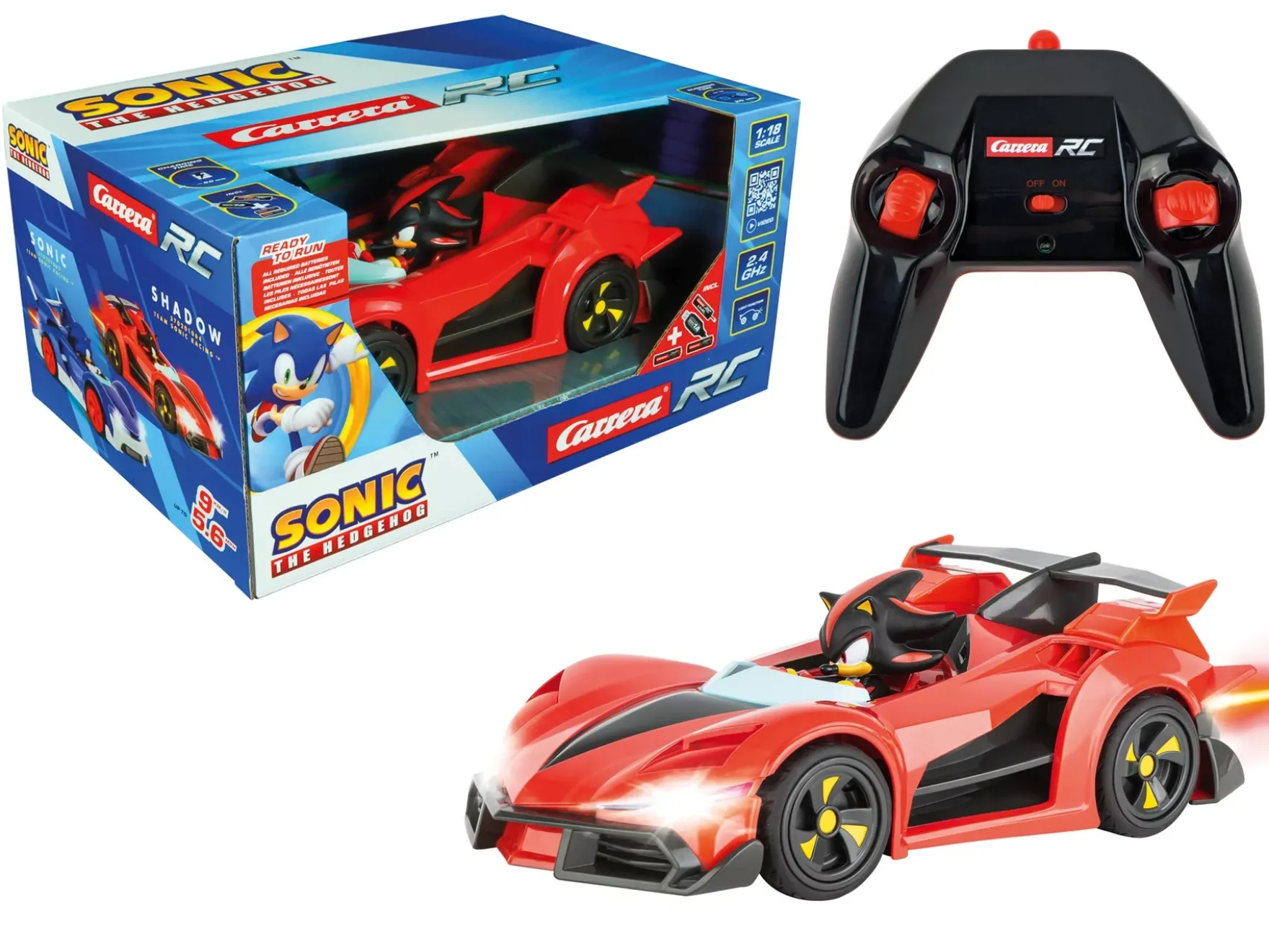2,4GHz Team Sonic Racing™ - Shadow, Performance Version