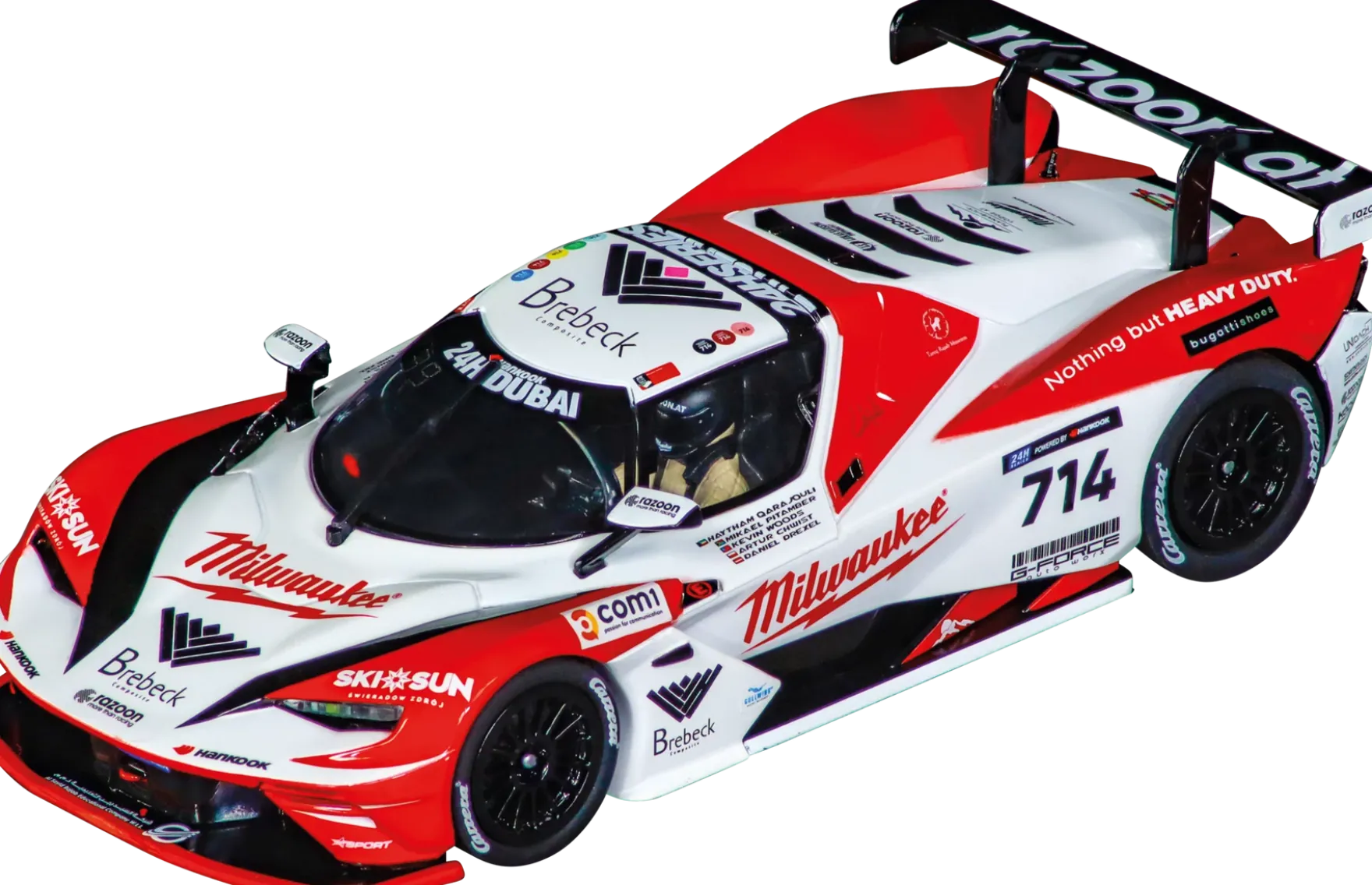 KTM X-Bow GTX "Razoon - more than Racing, No.714", Dubai 24h 2024