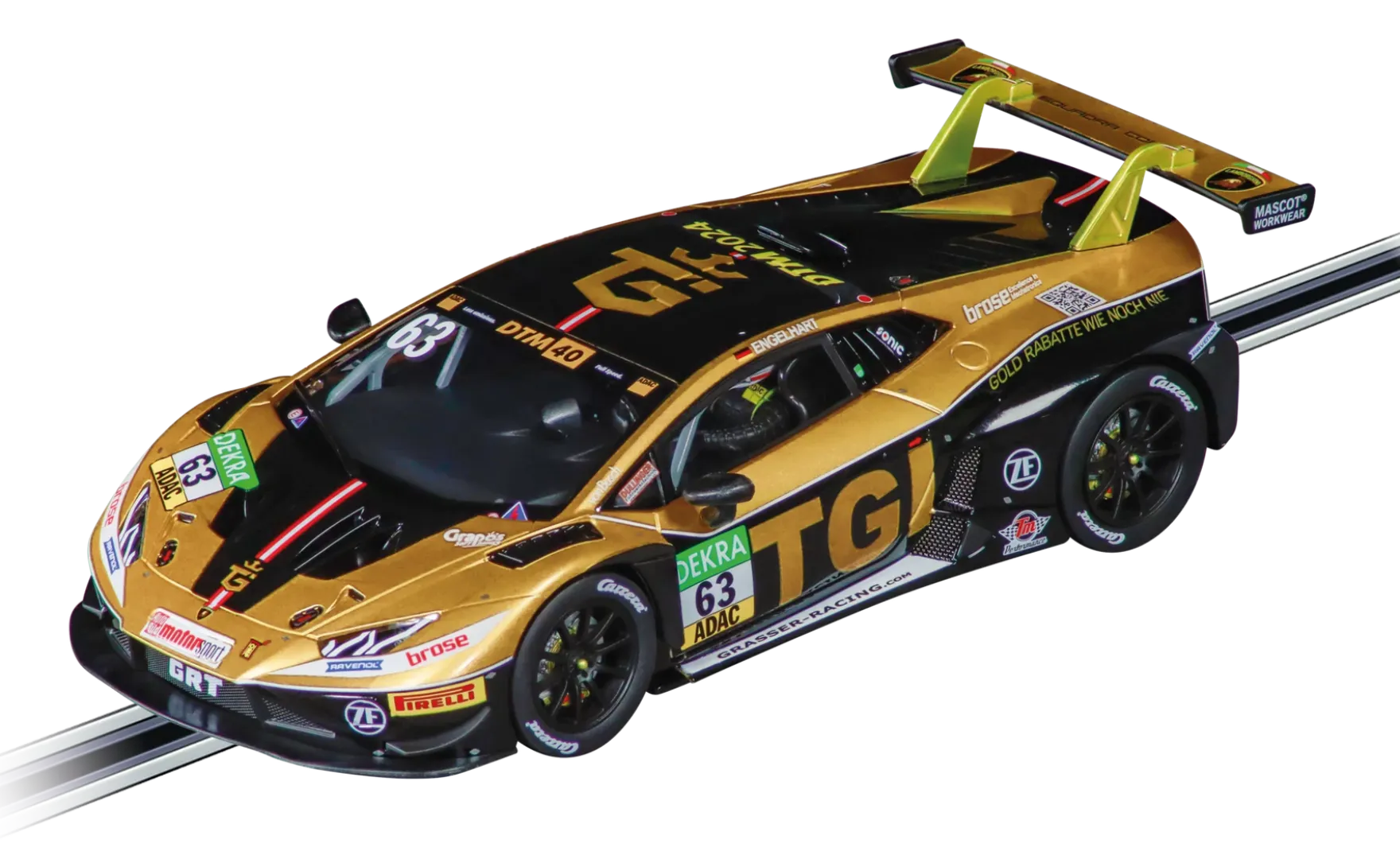 Lamborghini Huracán GT3 Evo2 "GRT Grasser Racing, No.63" DTM 2024