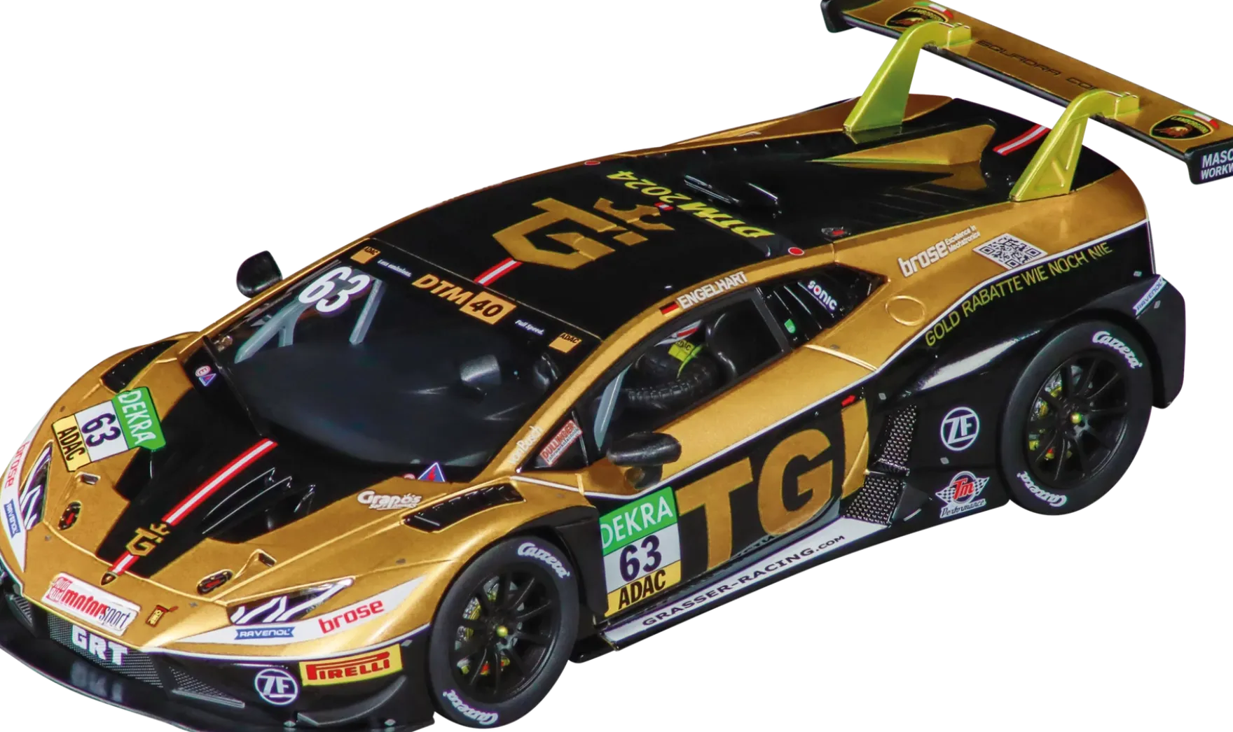 Lamborghini Huracán GT3 Evo2 "GRT Grasser Racing, No.63" DTM 2024