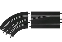 Lane Change Curve left, out to in