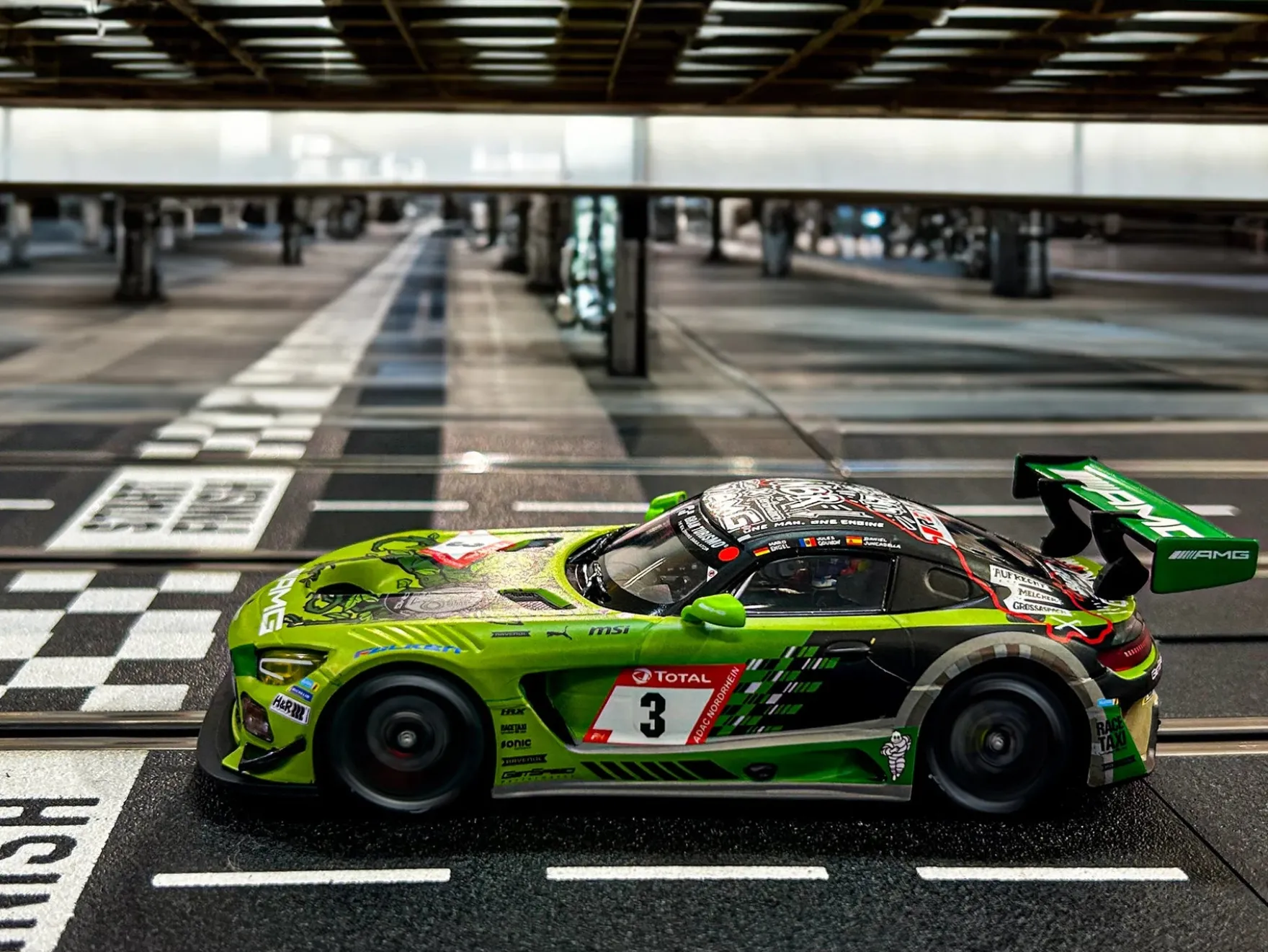 Mercedes-AMG GT3 Evo "GetSpeed Performance, No.3", 24H Nürburgring