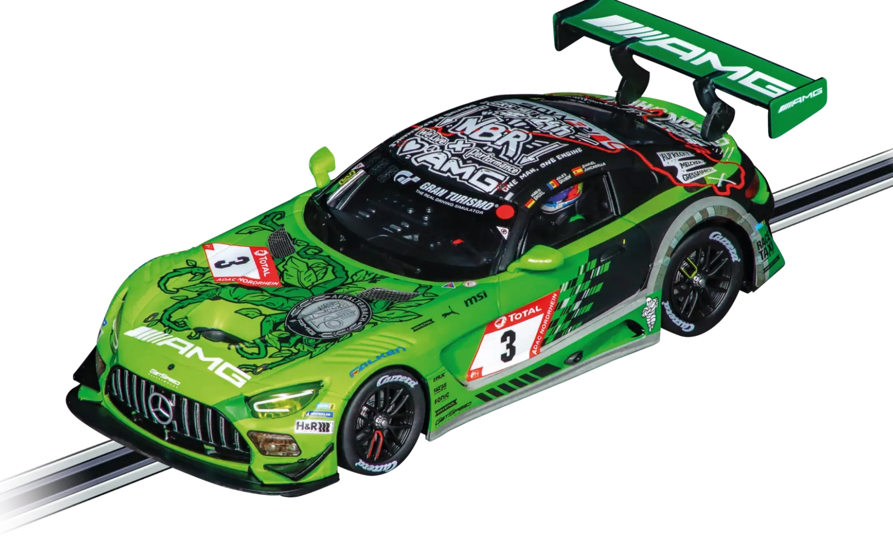 Mercedes-AMG GT3 Evo "GetSpeed Performance, No.3", 24H Nürburgring