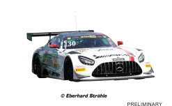 Mercedes-AMG GT3 Evo "Mercedes-AMG Team Winward, No.130" DTM 2024