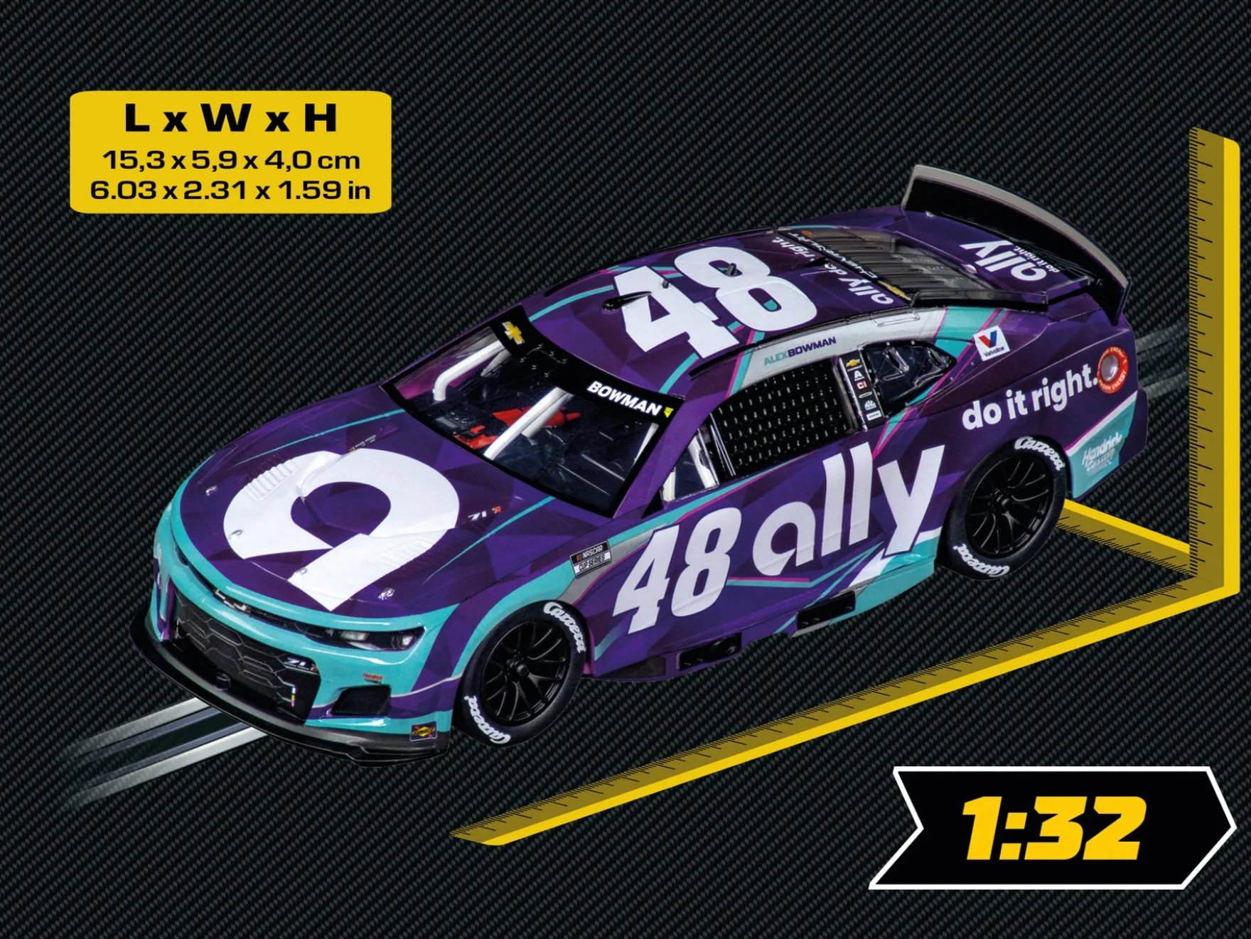 NASCAR Camaro NextGen ZL1 "Hendrick Motorsports, Alex Bowman, No.48" Season 2026
