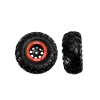 2 pcs. tires with rims