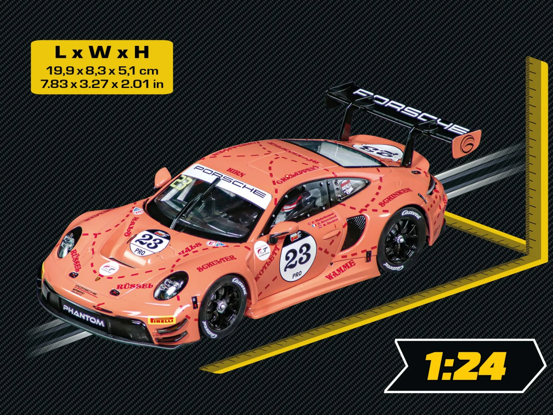 Porsche 911 GT3 R "Phantom Global Racing, No.23" Suzuka 2025