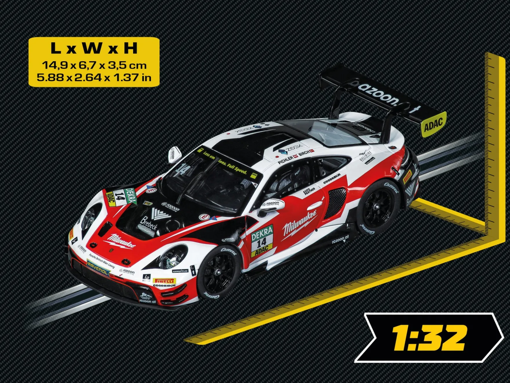 Porsche 911 GT3 R "Razoon – more than racing, No.14"