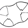 Protective frame Quadrocopter for 503015