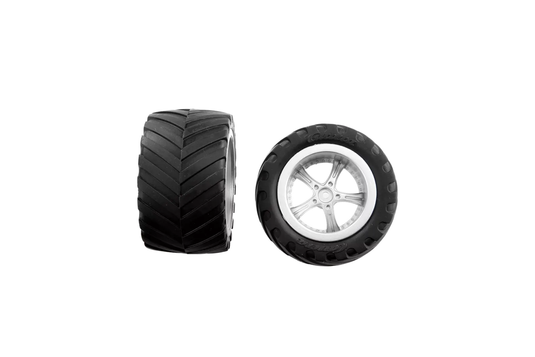 2 rear tyres with wheel rims for Fusion Rider (182015)