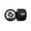 2 rear tyres with wheel rims for X-Treme (140006)