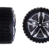 2 rear tyres with wheel rims for 142030