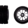 2 rear tyres with wheel rims for 204003