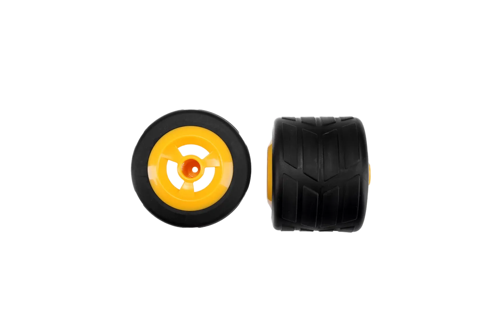 2 rear tyres with wheel rims Herstellungs code 1515 and später for 162060 Yoshi162061