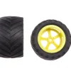 2 rear wheels with rims #181055