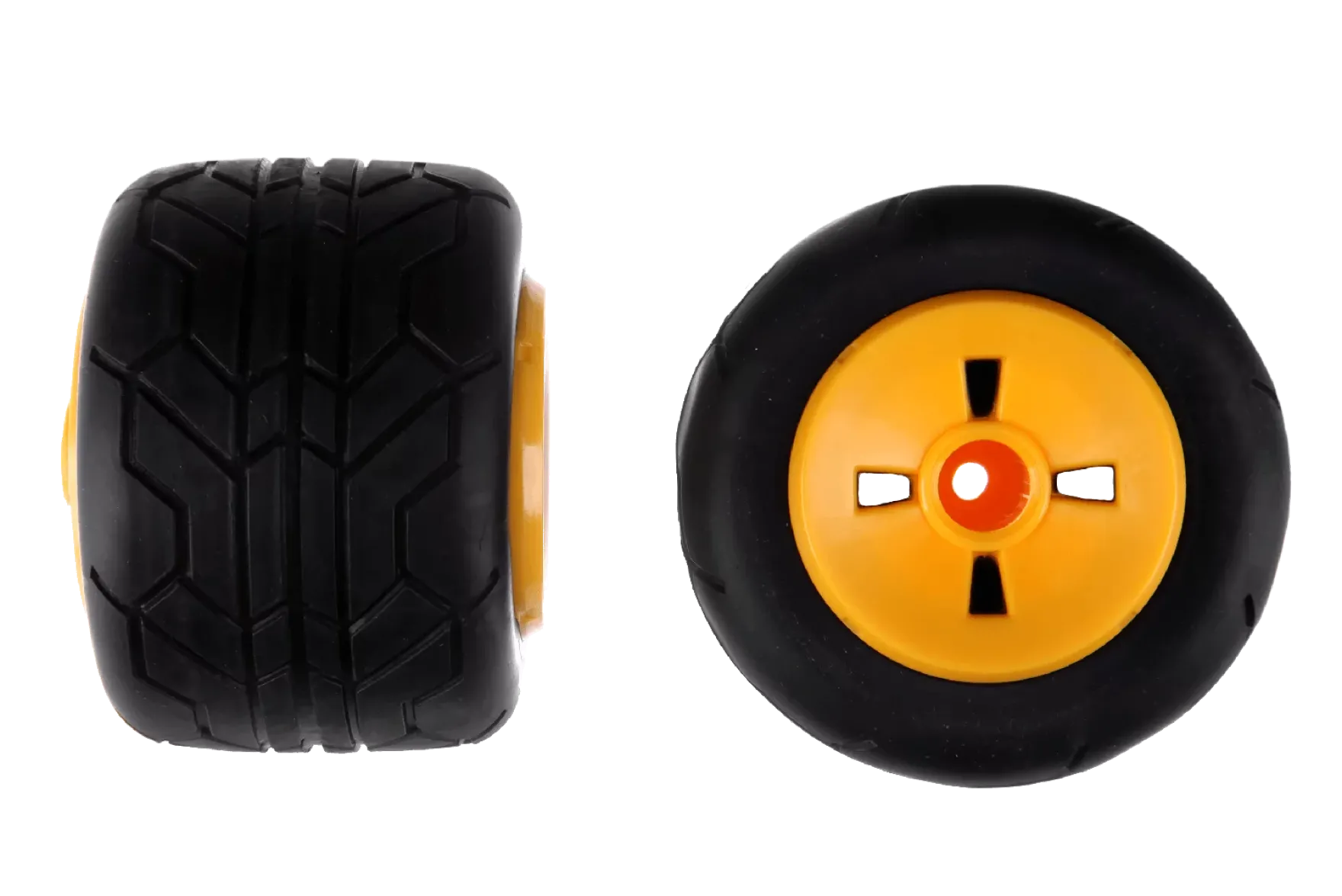 2 rear wheels with rims #162107X/108X