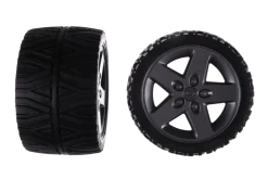 2 rear wheel with rims
