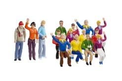 Set of figures Fans