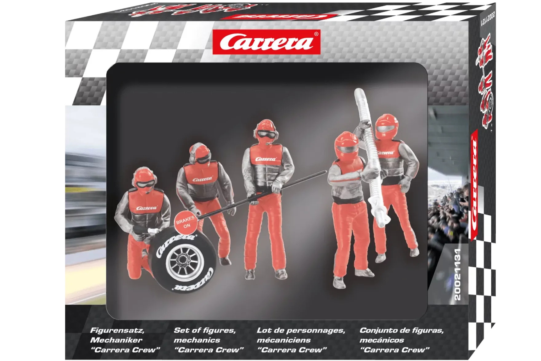Set of figures, mechanics, Carrera Crew