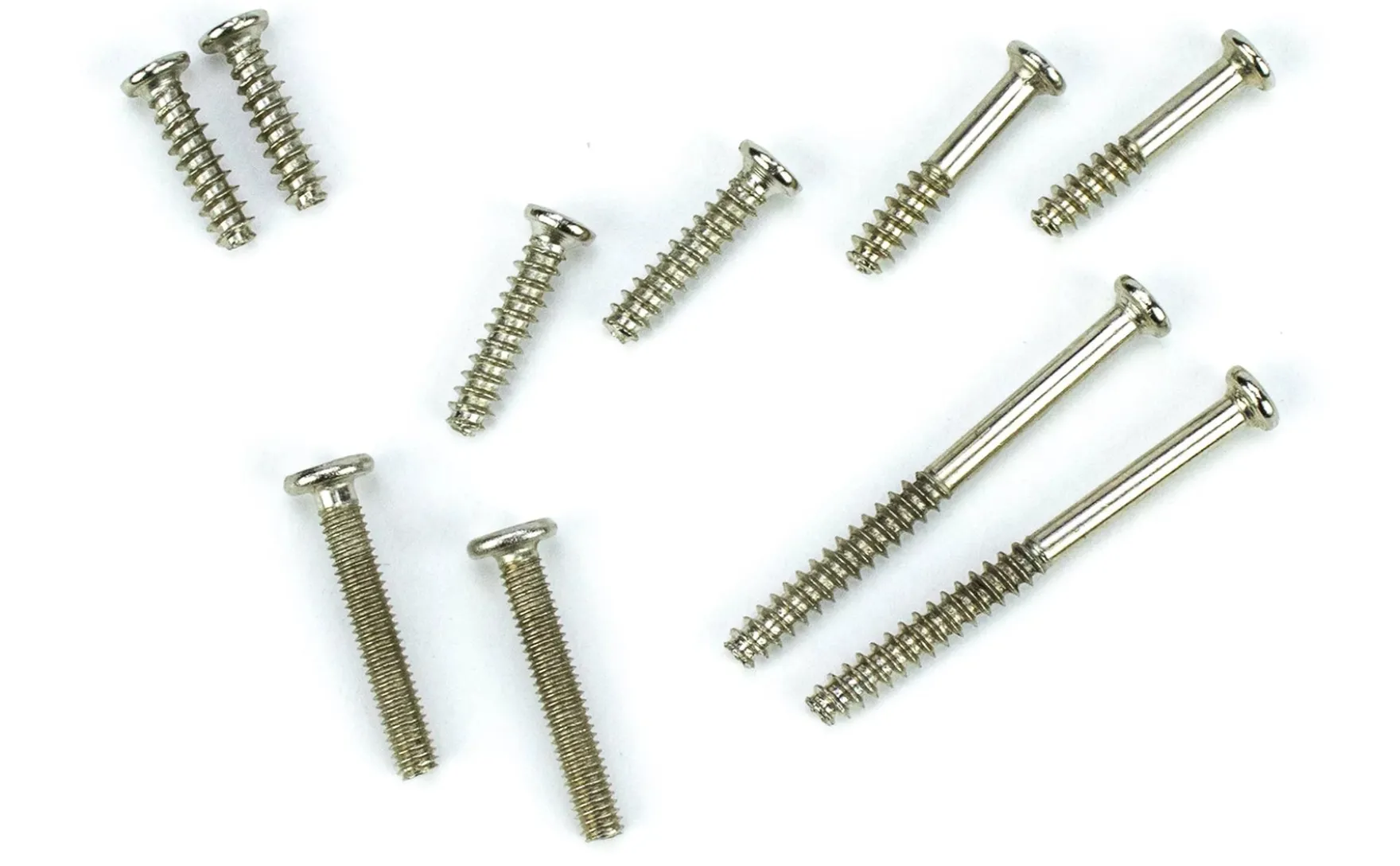 Set of screws (2 pcs. of each screw)
