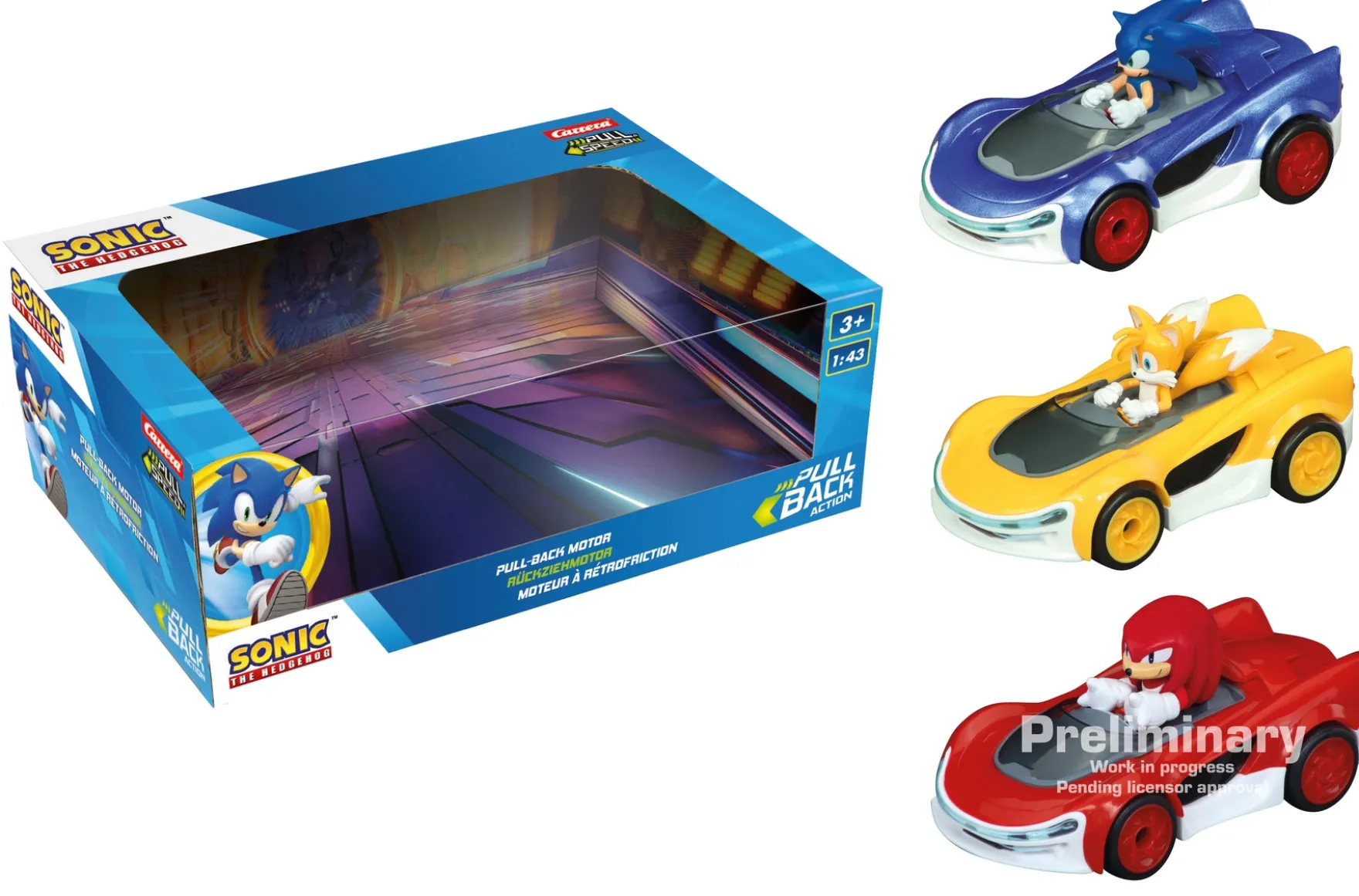 Sonic Racing CrossWorlds - Pack of 3