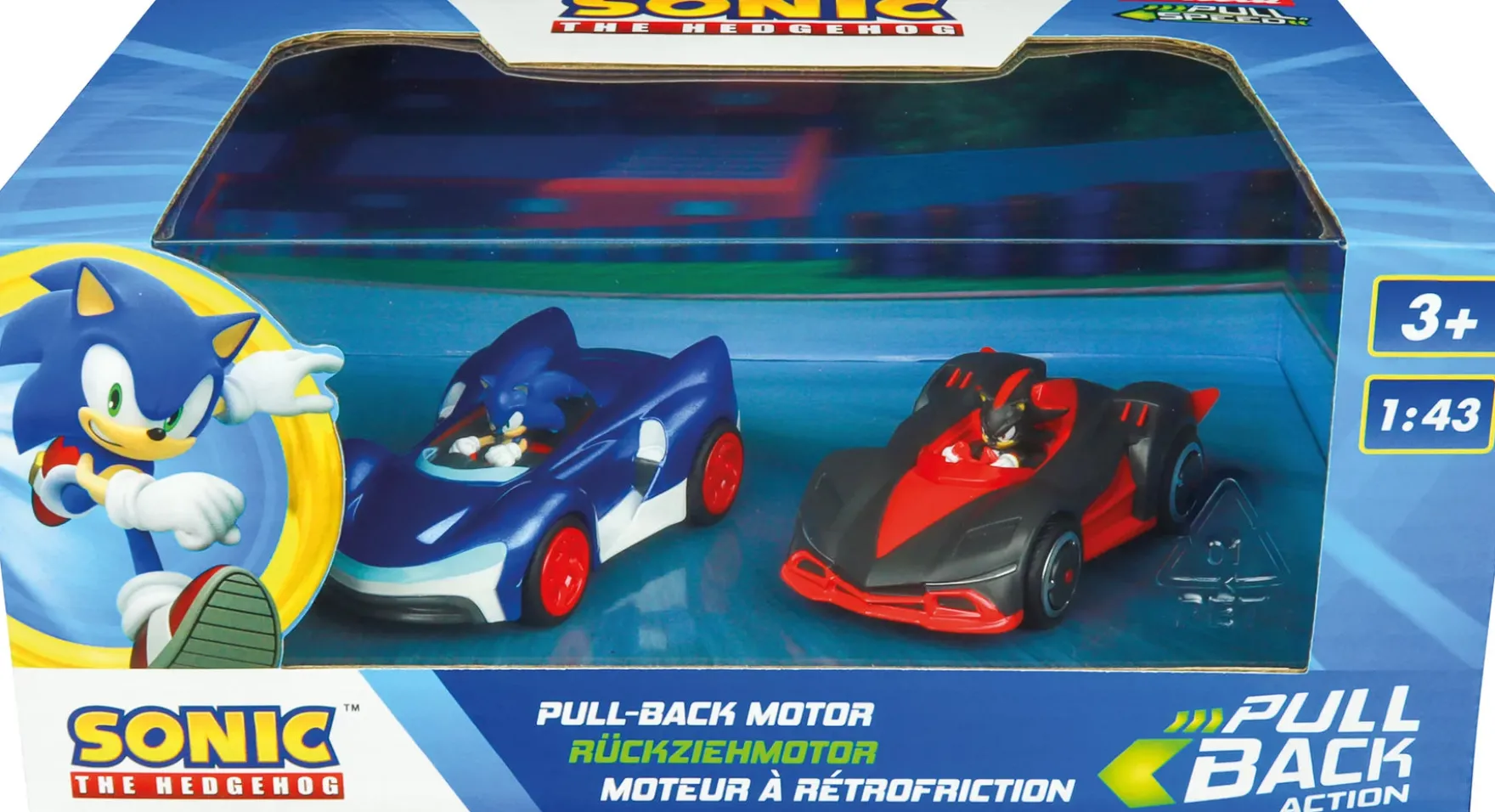 Sonic the Hedgehog - Sonic vs. Shadow Twinpack