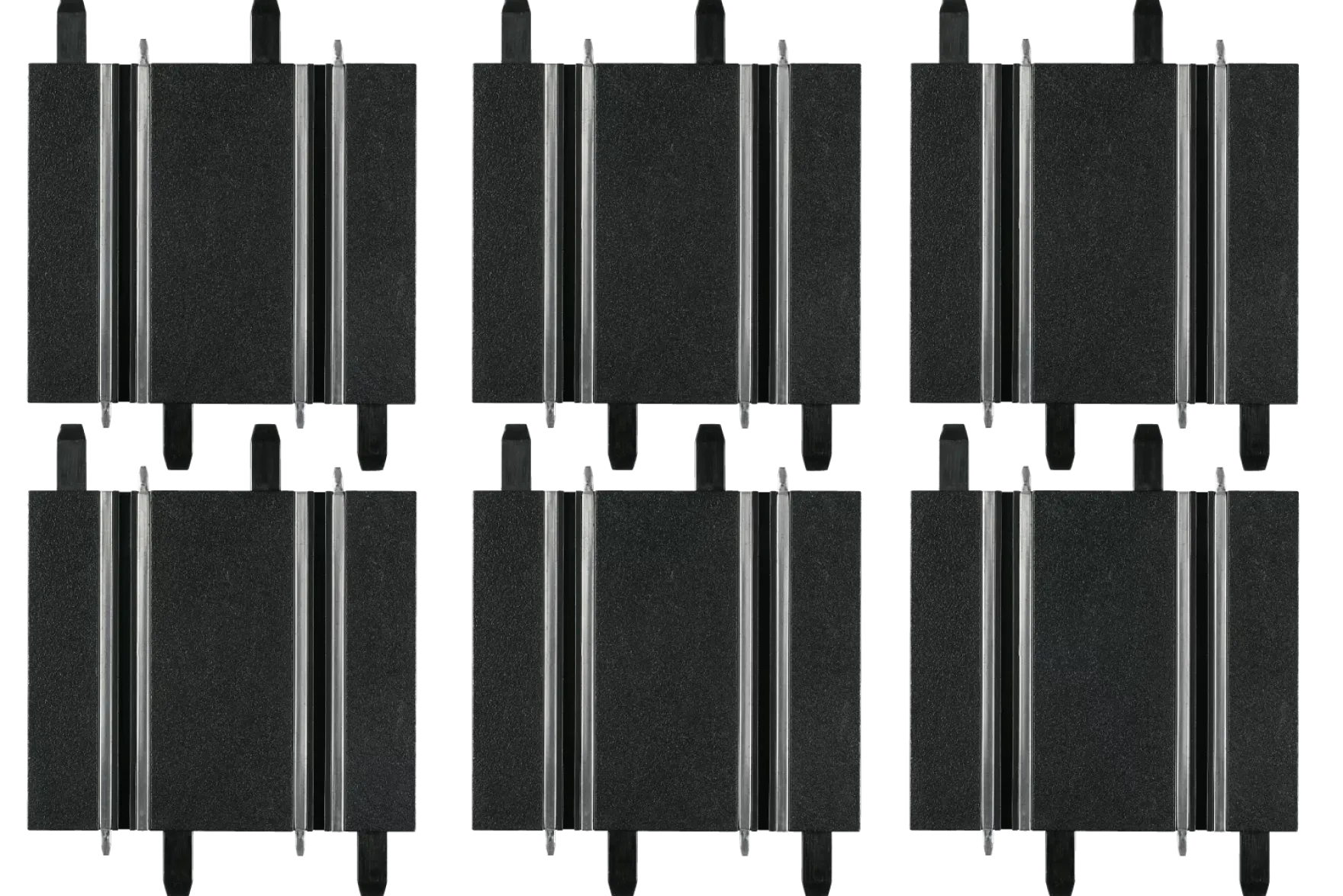 Straights 3.94 in / 100 mm (3) + 4.49 in / 114 mm (3)