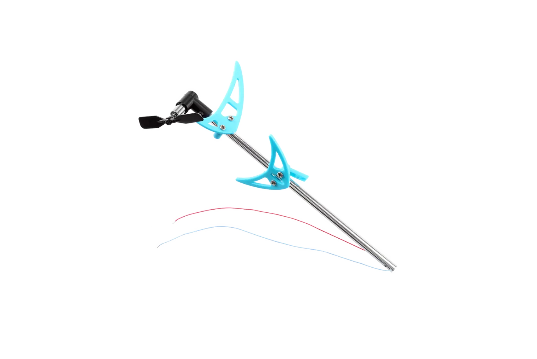 tail set including engine and Mount for Helicopter Blue Papy (500002)